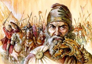 Legenda lui Dapyx și a războinicei sale fiice Gebila